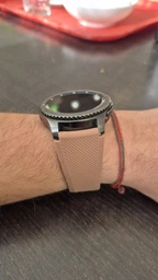 Ремінець для смарт-годин Samsung Galaxy Watch 46mm | Samsung Gear S3 з щільного силікону 22мм ECO Блакитний BeWatch (1021110)