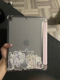 Чохол iPad 7/8/9 10.2" 2019-2021 TPU Pen Slot Transparent pink фото від покупців 1