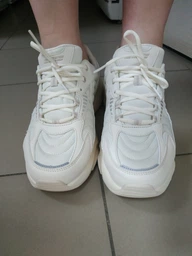 Жіночі кросівки Skechers 39 Бежевий 117362 NTMT фото від покупців 1