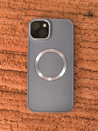 Чехол для iPhone 15 Plus Fruct Metal Style Case with Magsafe Матовый Navy