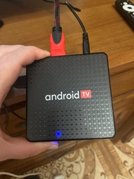 Смарт ТВ-приставка X96 X5 2/16Гб Android TV 10 Allwinner H313 Андройд ТВ приставка с Bluetooth-пультом, микрофоном и голосовым поиском, 4K HDR, Wi-Fi6, медиаплеер для IPTV, фильмов, Megogo, SweetTV, Netflix, промокоды на ТВ (Smart TV Box X96 X5 2/16Gb) фото от покупателей 1