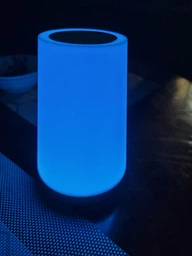Аккумуляторный ночник с USB зарядкой LED RGB лампа в спальню Villa Volance с пультом, смена 13 цветов, регулировка яркости белая + желтая фото от покупателей 19