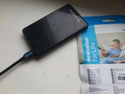Кабель Vention USB 3.0 Type-A > Micro-B 0.25 м 5 Гбіт/с 2А для HDD/SSD Чорний (COPBC)