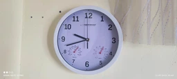 Годинник настінний Esperanza Wall Clock Lyon Black 25см (EHC016K) фото от покупателей 4