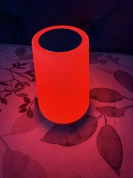 Аккумуляторный ночник с USB зарядкой LED RGB лампа в спальню Villa Volance с пультом, смена 13 цветов, регулировка яркости белая + желтая фото от покупателей 14