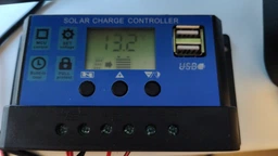 Контролер заряду для сонячних панелей батареї 12В/24В 10А з LCD-дисплеєм і 2 USB PWM KW1230 від АКБ систем ШІМ екран 10A solar charge controller фото від покупців 4