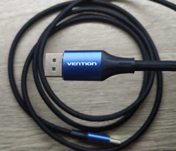 Кабель Vention DisplayPort v1.4 2 м Синій 8K 60Hz, 4K 144Hz, 2K 165Hz, 1080P 240Hz (HCELH) фото від покупців 2