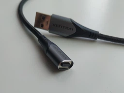Магнитный кабель Vention 2 в 1 USB-A - Micro USB / USB-C 5А 1.5 м Серый (CQNHG) фото от покупателей 4