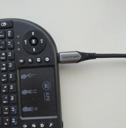 Магнитный кабель Vention 2 в 1 USB-A - Micro USB / USB-C 5А 1.5 м Серый (CQNHG) фото от покупателей 1