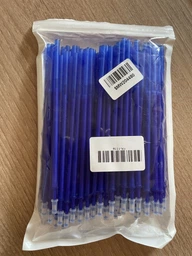 Набор Стержней для ручек Пиши-стирай 100шт (13см - 0.5 мм) Blue (FR-1119)