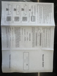 Вакуумный упаковщик Электрический для продуктов FKJ-5100 + 10 пакетов Вакууматор со встроенным резаком и дисплеем фото от покупателей 2