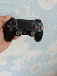 Джойстик бездротовий для ПК PS4 Android iOS TV Windows універсальний Bluetooth Wireless Controller геймпад із подвійною вібрацією + USB дата кабель Wireless Controller MODEL BPG-2016 (EAN717720307) фото від покупців 2