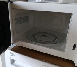 Мікрохвильова піч Beko , 20л, мех.керув., 700Вт, сірий (MOC20100SFB) фото от покупателей 4