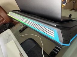 Охлаждающая подставка для ноутбука Dyxon MEGAFREEZE 18 Gaming Pro RGB Illumination Black (DXNMGFGP18B) фото от покупателей 9