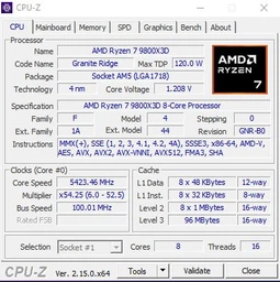 Відгуки про Процесор AMD Ryzen 7 9800X3D 4.7GHz/96MB (100