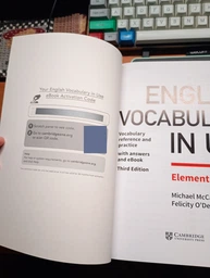 Учебник English Vocabulary in Use 3rd Edition Elementary with Answers with eBook ISBN: 9781316631522 фото от покупателей 3