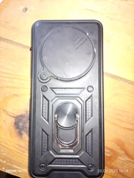 Чохол Fiji Camera Defence для Xiaomi Redmi 14C бампер із захистом камери та підставкою Red фото від покупців 1