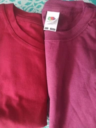 Футболка FRUIT OF THE LOOM Valueweight Kids желтая, 140 размер