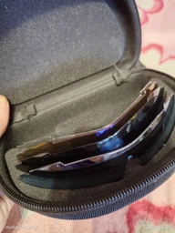 Окуляри спортивні RockBros Polarized UV400 5 лінз велосипедні Чорний (WE050411) фото від покупців 3