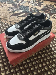 Чоловічі кеди низькі Puma Court Classic Street SD 40021501 44 (9.5UK) 28.5 см Puma White-Puma Black-Puma Gold (4067983760983)