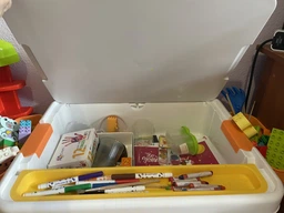 Дитячий стіл та стілець 6 в 1, Столик З мольбертом для малювання. Стіл багатофункціональний ігровий з лего поверхнею "Тансформер" (TRANSF-G) фото від покупців 3