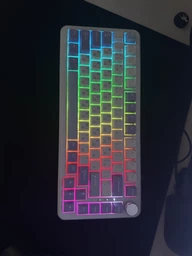 Клавиатура AJAZZ AK820 MAX HE Grey-Yellow Magnetic Switch Проводная Механическая RGB Подсветка С Поддержкой HOT-SWAP