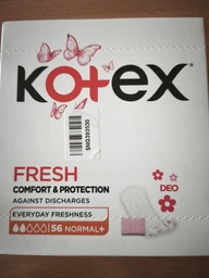 Щоденні прокладки Kotex Normal Plus Deo 56 шт.