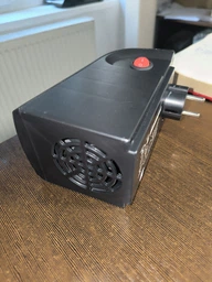 Тепловентилятор с терморегулятором и таймером 400 W Handy Heater, черный (MX 11453) фото от покупателей 9
