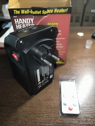 Тепловентилятор с терморегулятором и таймером 400 W Handy Heater, черный (MX 11453) фото от покупателей 6