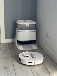Робот-пилосос із вологим прибиранням ECOVACS Deebot T30 Pro Omni (DDX14) white фото від покупців 5