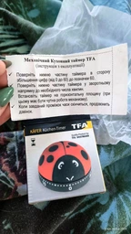 Таймер TFA Божья коровка d=57 мм 35 мм фото от покупателей 1