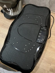 Тренировочная виброплатформа EasyFit VibroStep Max (виброплатформа для похудения, лимфы, вибротренажер платформа, вибрирующая платформа) VS-585М