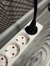 Мережевий фільтр-подовжувач RZTK Line 545 4.5 м 5 розеток White фото від покупців 4