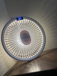 Вентилятор аккумуляторный RZTK Fan LED 4000 mAh фото от покупателей 8