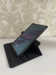 Чохол 360 на Lenovo XiaoXin Pad 2024 (11") / чохол для планшета з функцією вертикальної та горизонтальної підставки / (чорний)