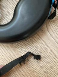 Поводок рулетка для собак 3 м Hands Free Х10 Круглая ручка кольцо со встроенным фонариком