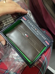 Портмоне мужское кожаное для карточек Tommy Hilfiger 296197114 Коричневое (1161520561)