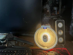 Вентилятор аккумуляторный RZTK Fan LED 4000 mAh фото от покупателей 7