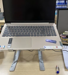 Алюминиевая двойная подставка для ноутбука PowerMe DoubleStand фото от покупателей 1