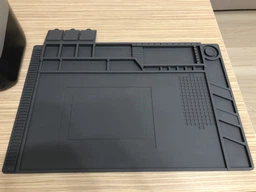 Антистатический термостойкий коврик Kaisi S-160 для ремонта техники / пайки 300x450 мм Blue фото от покупателей 2