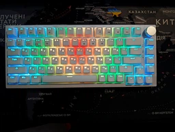 Клавиатура беспроводная GamePro Asgard Valhalla MK160B Pro 75% RGB Wireless/Bluetooth/USB Black фото от покупателей 10