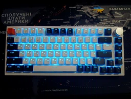 Клавиатура беспроводная GamePro Asgard Valhalla MK160B Pro 75% RGB Wireless/Bluetooth/USB Black фото от покупателей 9