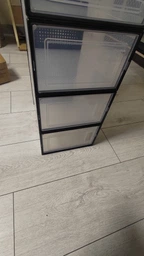 Комплект боксов (12шт) для хранения обуви (РАЗМЕР "S") LUMINARIA SHOE BOX BK/CLEAR