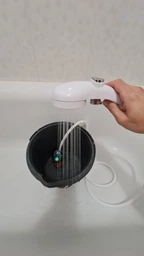 Портативный душ для кемпинга водонепроницаемый электрический душевой насос на аккумуляторе для походов путешествий пляжа домашних животных и полива фото от покупателей 1