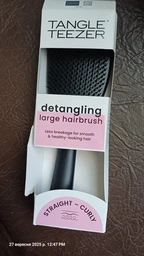 Гребінець Tangle Teezer The Large Wet Detangler Peach Glow (5060630044213) фото від покупців 2