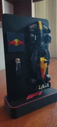 Стенд Підставка для Конструктора LEGO Speed Champions Болід F1 Oracle Red Bull Racing RB20 (77243) Ред Бул Рейсінг Формула 1 2024 - Чорний/Червоний фото від покупців 4