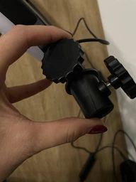 Набор для блогера 4 в 1 Кольцевая RGB лампа цветная 38 см MJ-38 с пультом Штатив 2м Петличный микрофон Селфи палка
