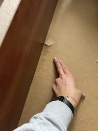 Диван еврокнижка раскладной в гостиную/спальню из ламинированной ДСП, ткань Багама Коричневый Веста-1 Мебель Сервис фото от покупателей 2