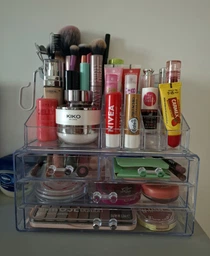 Oрганайзер для косметики Cosmetic Storage Box Акриловый (YU227) фото от покупателей 13