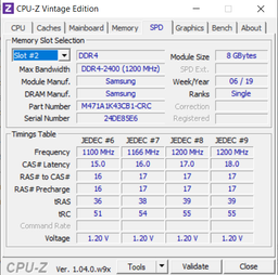 Оперативная память для ноутбука Samsung DDR4 8GB 2400MHz SO-DIMM 1Rx8 PC4-2400T (M471A1K43CB1-CRС)
